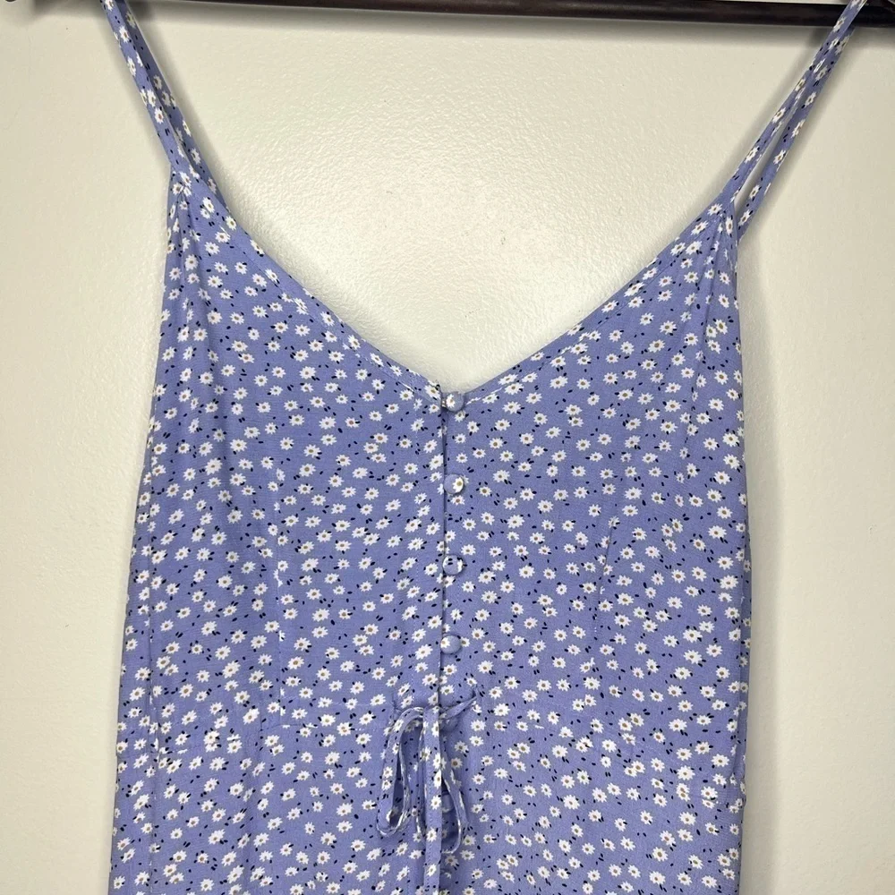 Rails Frida Dress in Sky Blue Daisies High Low Hem